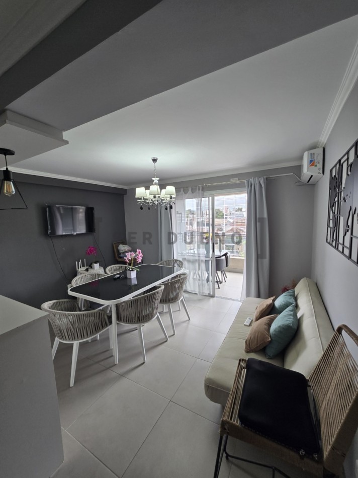Departamento 2 dormitorios con cochera y balcon con parrilla [SER DUEÑO]